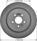 Rear Brake Rotor Pack of 2 K9990