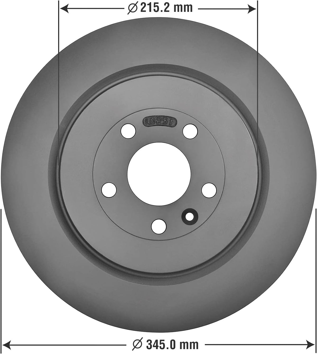 Rear Brake Rotor Pack of 2 K9990