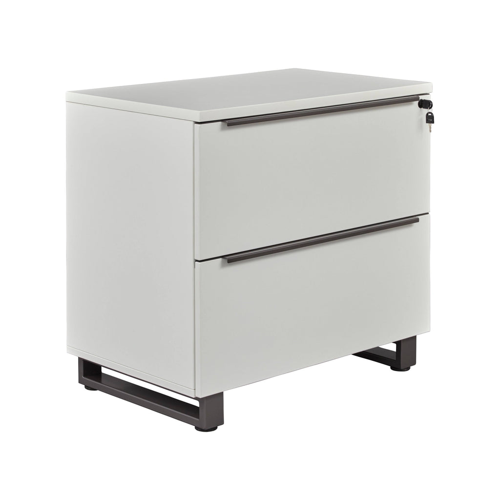 White Lateral File Cabinet F180