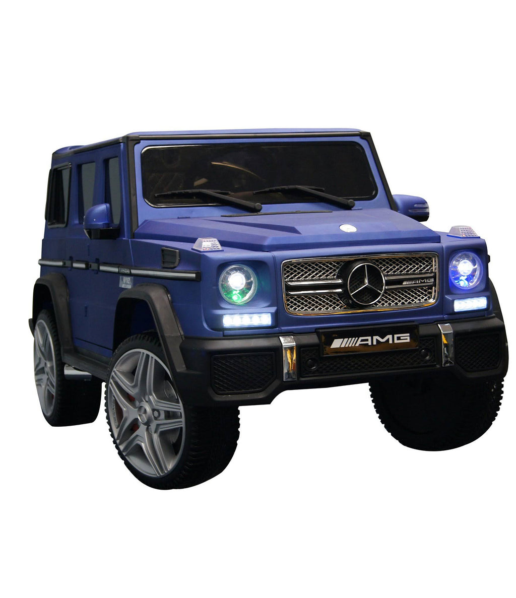 Blue Mercedes G65 12V Ride On Car L557