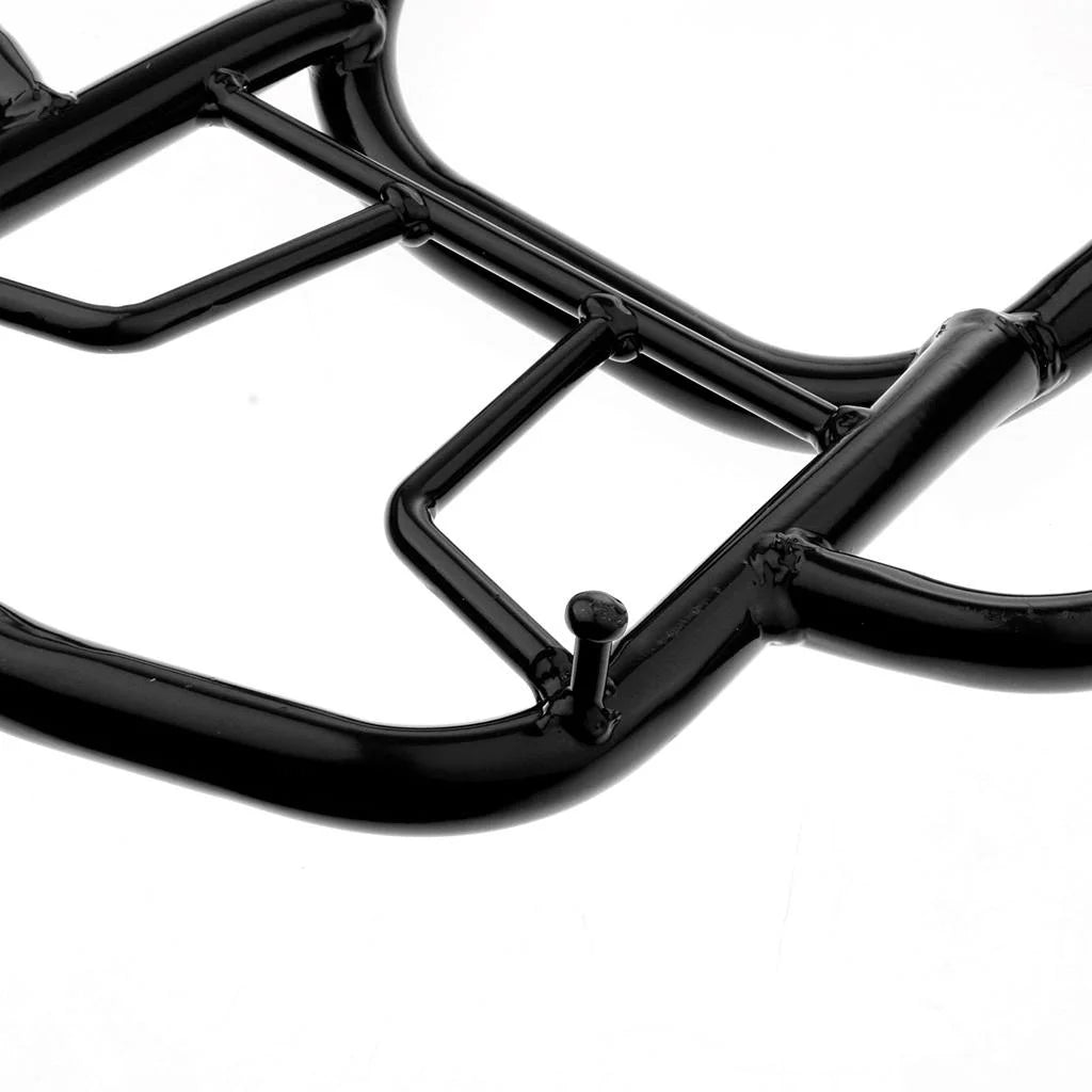 Black Motorcycle Rear Luggage Rack Shelf Bracket D16412