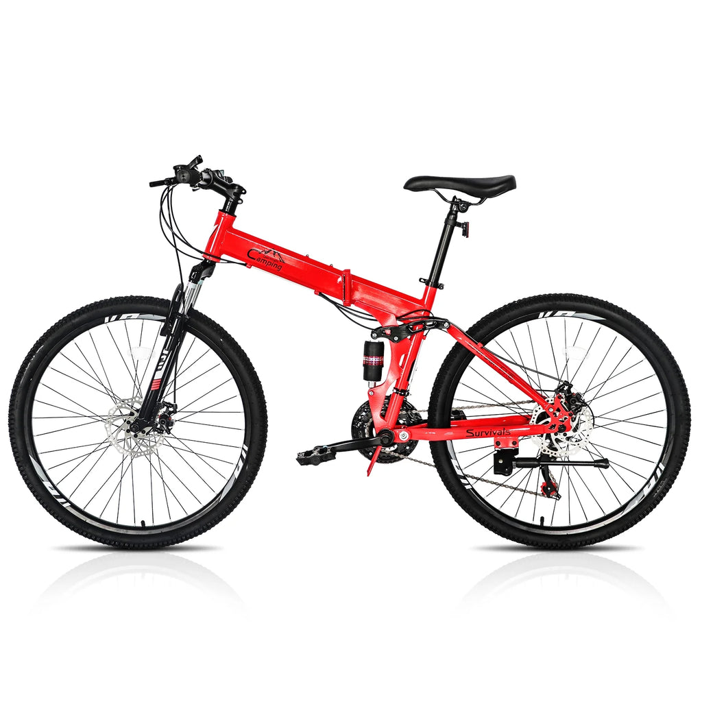 Red Black 26in Mountain Bike I655