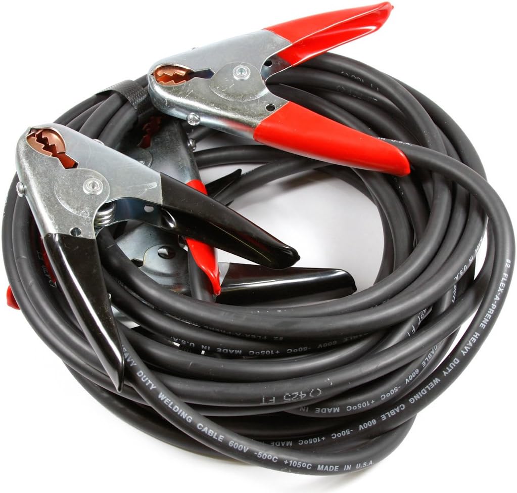 Heavy Duty Number 2 12-Feet Battery Jumper Cables X667563