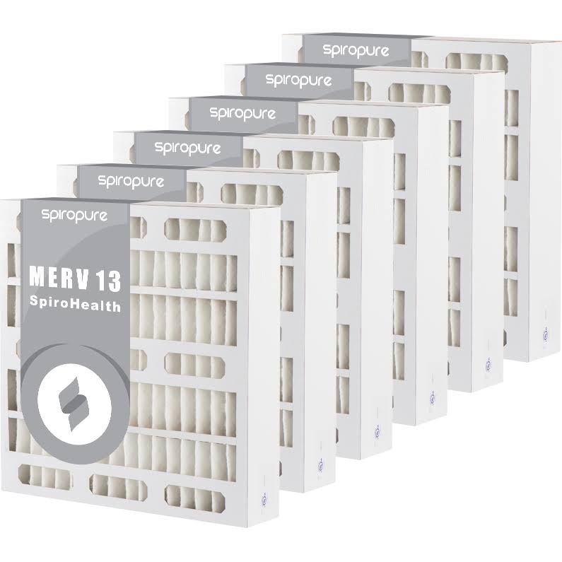 MERV 13 20x25x4 Air Filters (6 Pack) B6991
