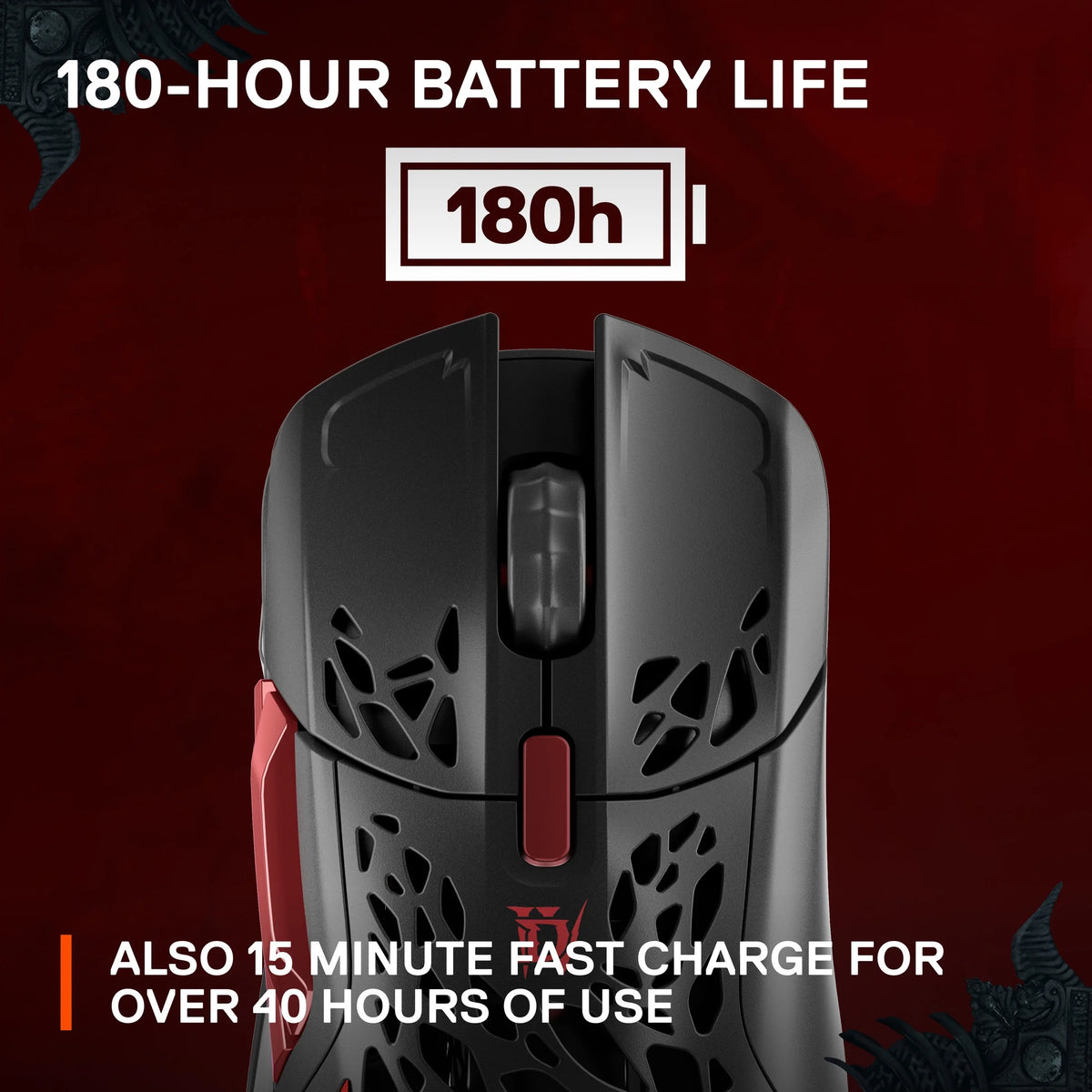 Black Wireless Gaming Mouse R52714
