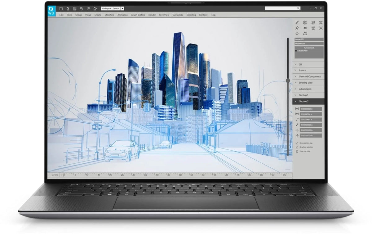 Restored 15.6" FHD+ Workstation Laptop, Core i9, 512GB SSD, 32GB RAM, RTX A2000, 8 Cores @ 5 GHz, 11th Gen CPU I2860