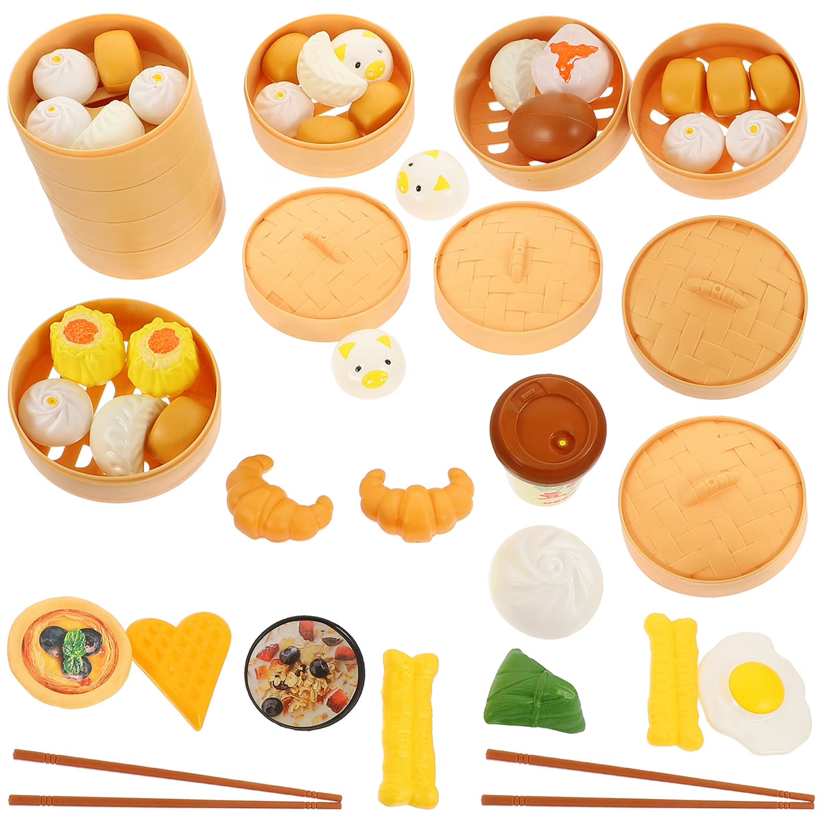 3 Sets/51pcs Kid Cooking Toys Kitchen Toys N2260