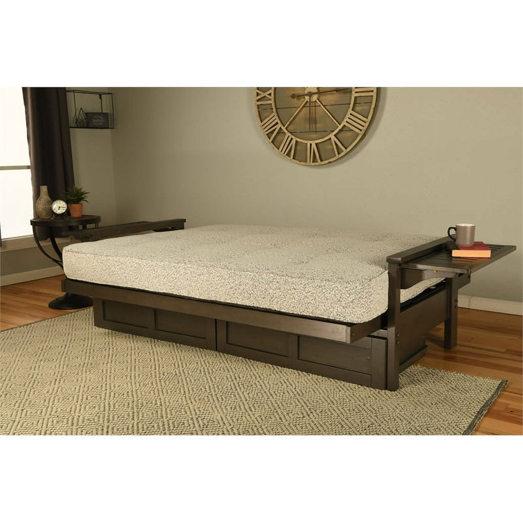Linen Aqua Blue Sofa Sleeper Mattress G34472