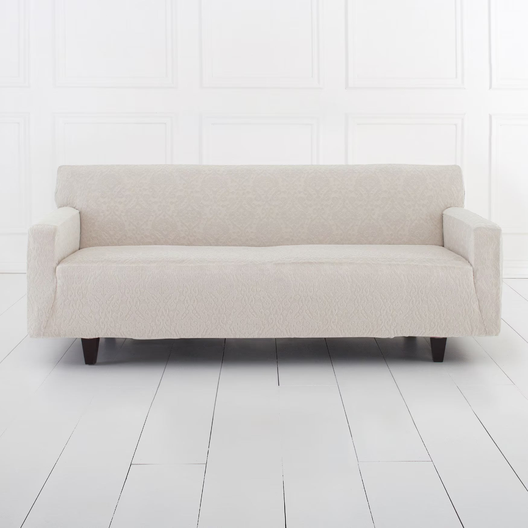 Linen Stretch Extra-Long Sofa Slipcover H347