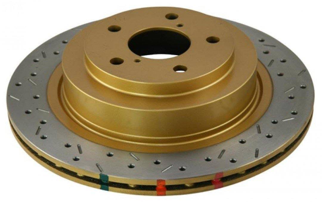 Rear Drilled & Slotted Rotor T9340