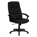 Black Fabric Office Chair O481