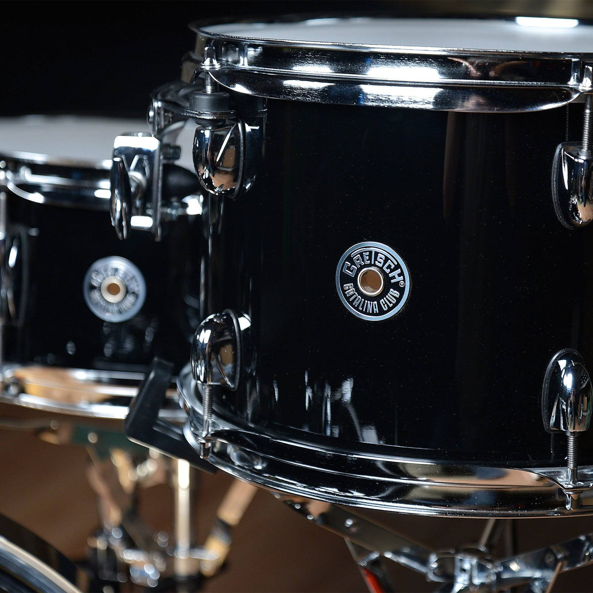 Black 4-piece Drum Kit T658369