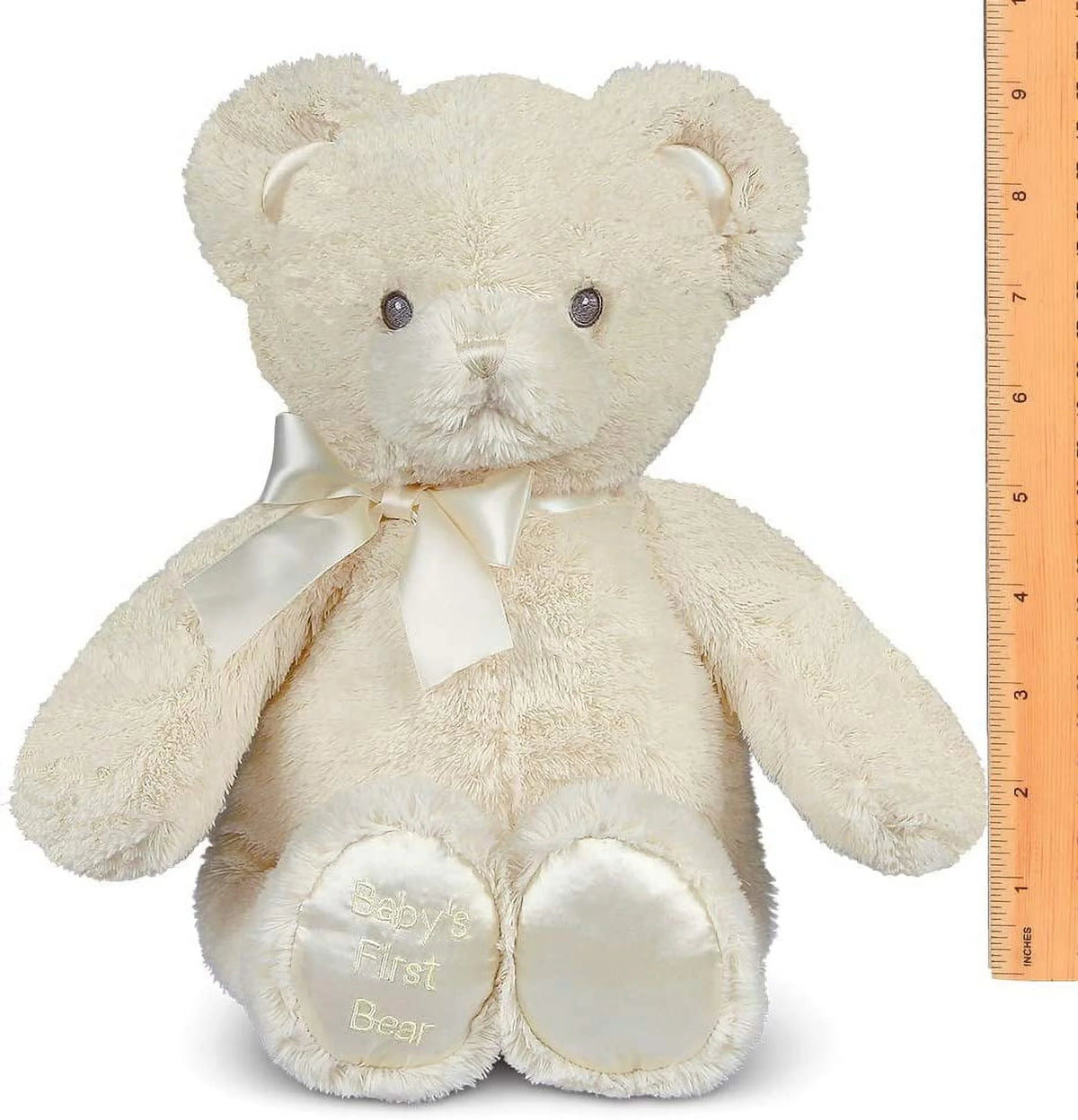 Creamy White Plush Stuffed Animal Teddy Bear, 12 inches C370