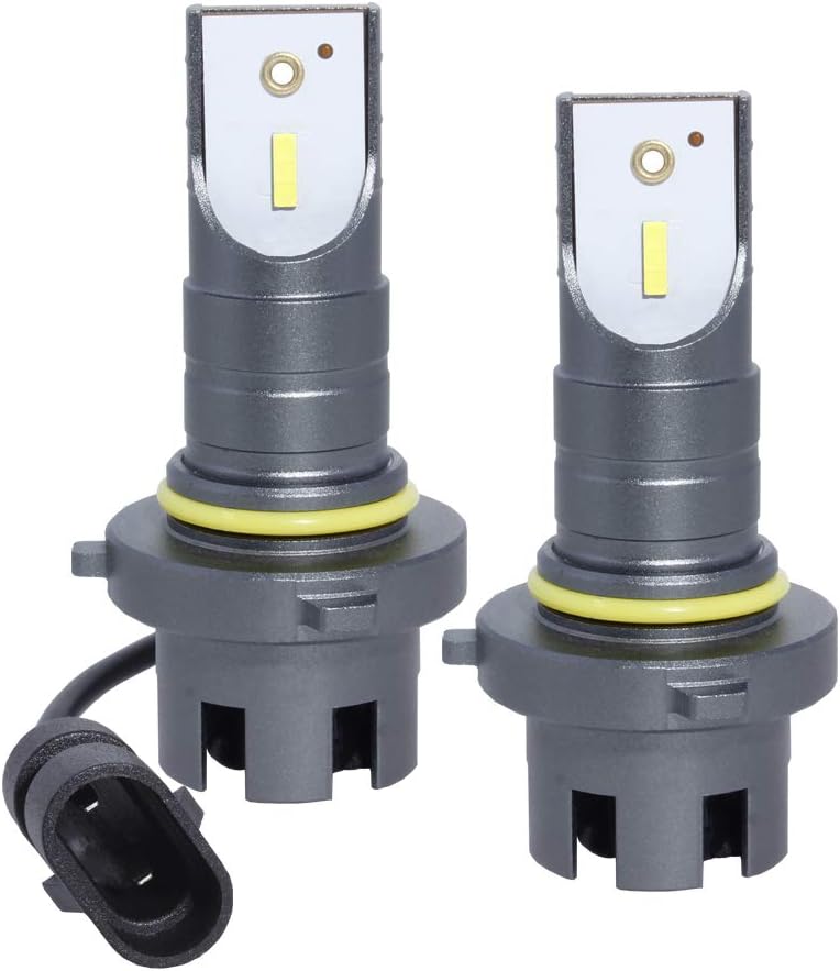 9006 LED Headlight Bulb HB4, 12000lm 6500k, High/Low Beam, CSP Chips, Pack of 2 Q16837