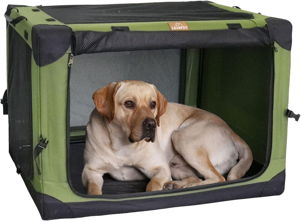 Green 26 Portable Folding Dog Kennel Q40586