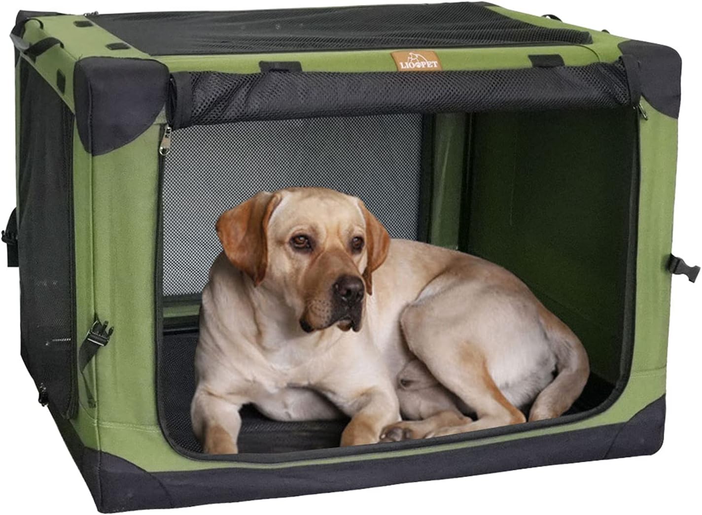 Green 26 Portable Folding Dog Kennel Q40586