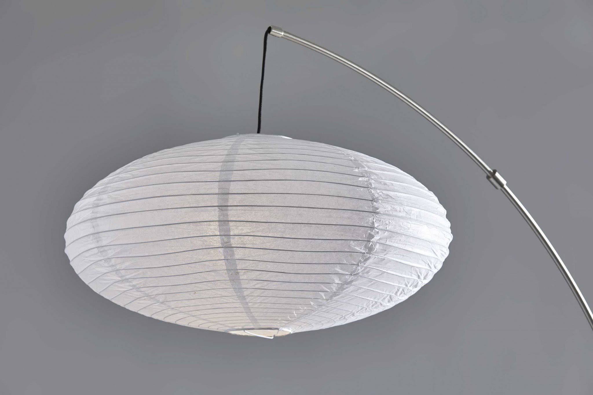 Black Metal Arc Lamp L66384