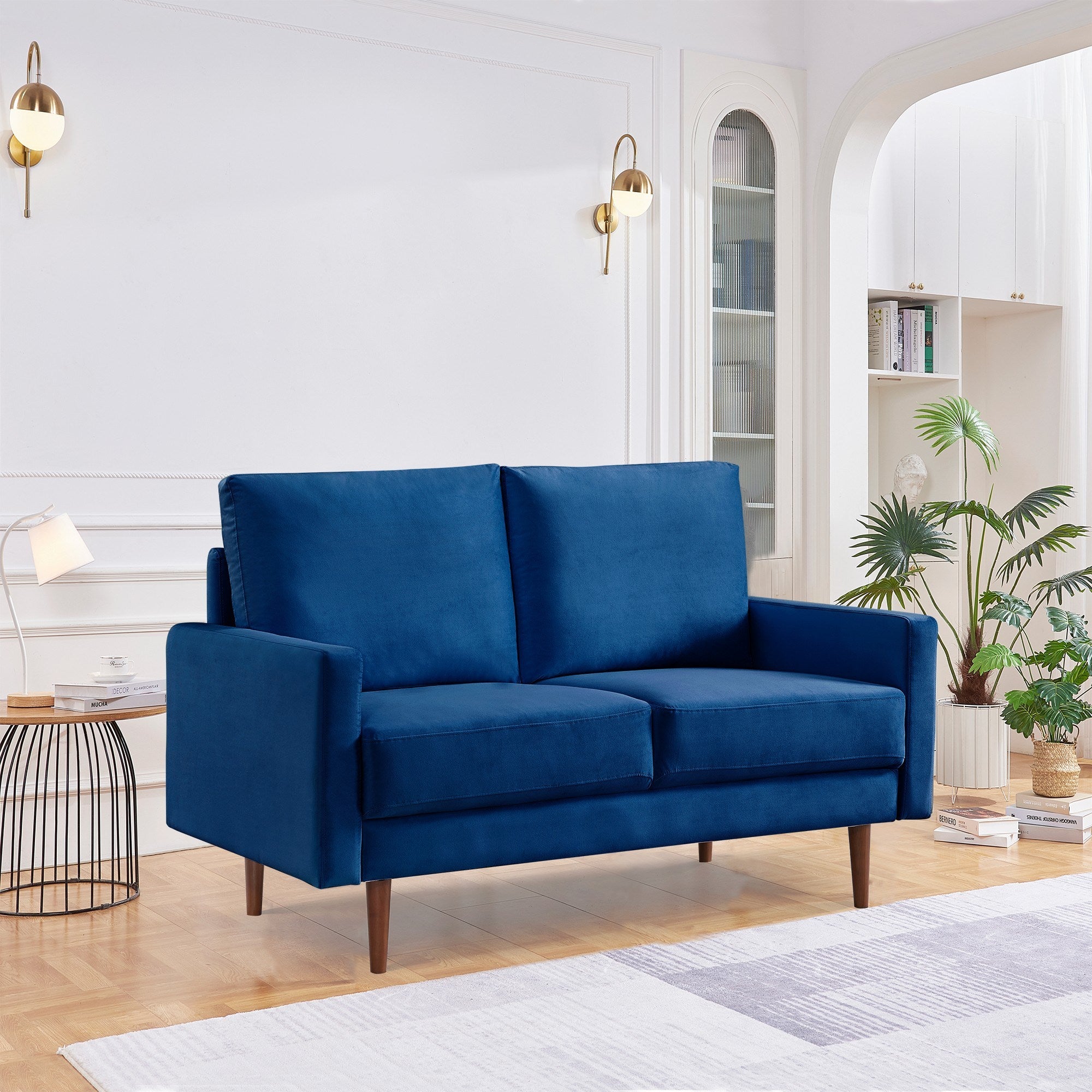 Velvet Loveseat Y12177