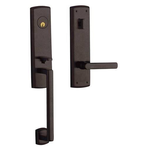 Lifetime Polished Brass Dummy Entry Handleset E575