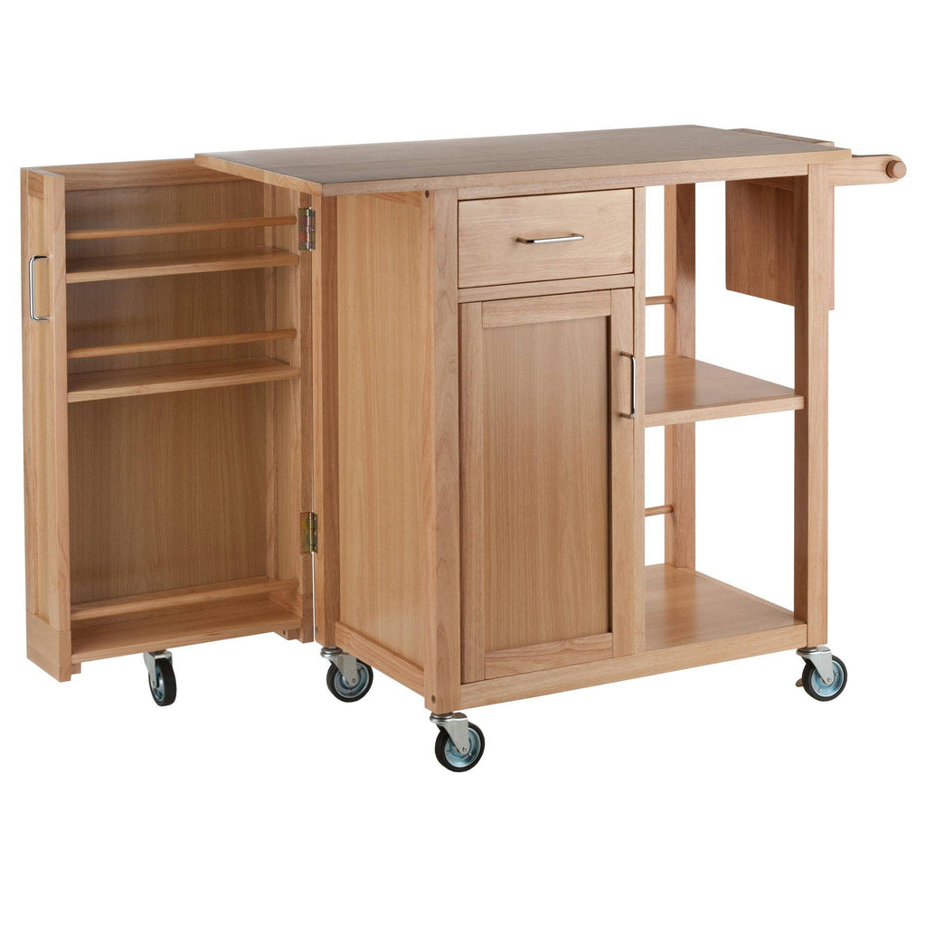 Natural Wood Kitchen Cart H34587