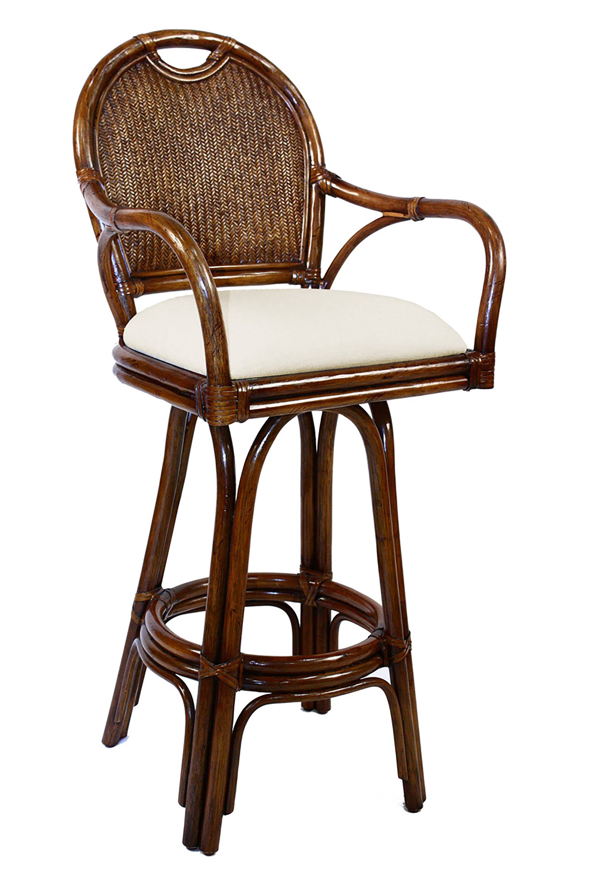 Swivel Rattan Wicker Barstool G604763