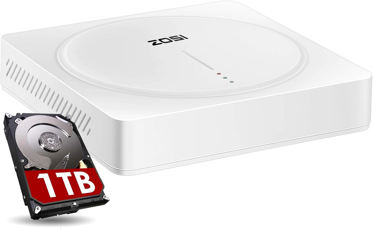 8CH 1080P CCTV DVR with 1TB Hard Drive A17814