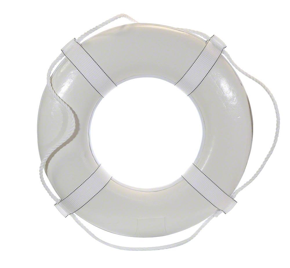 White 24x22 Ring Buoy S8392