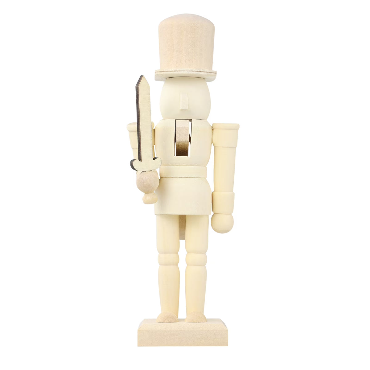 Unfinished Wooden Nutcracker Soldier F15047