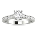 10k White Gold Diamond Engagement Ring H6033