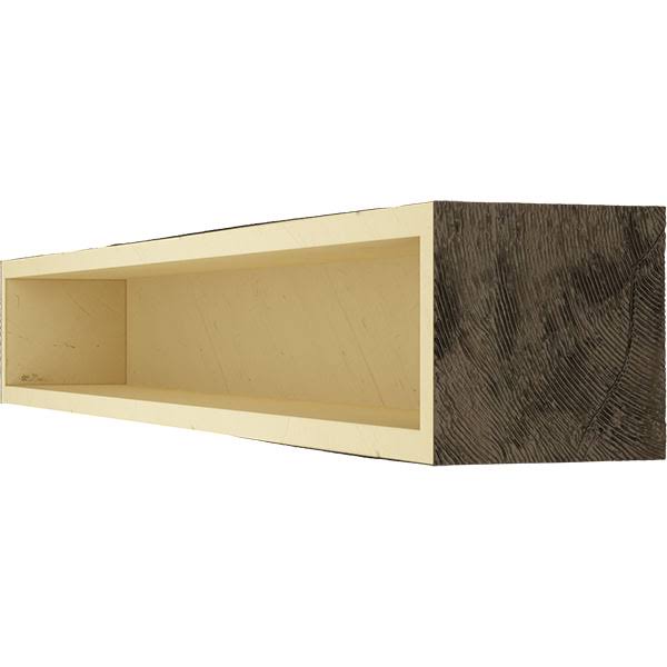 Premium Walnut Faux Wood Fireplace Mantel W53358