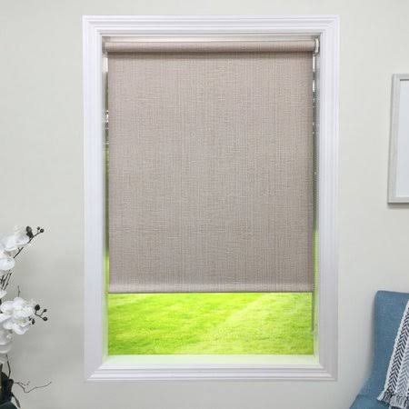 Blackout Natural Roller Shade Width: 36 I54376