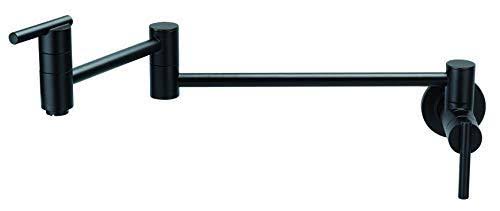 Wall Mount Pot Filler - Satin Black A50812