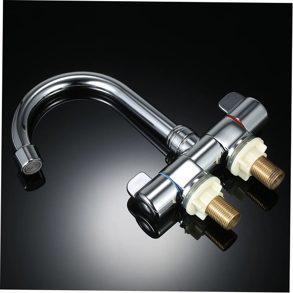 Foldable Kitchen Faucet with Hot and Cold Water J116