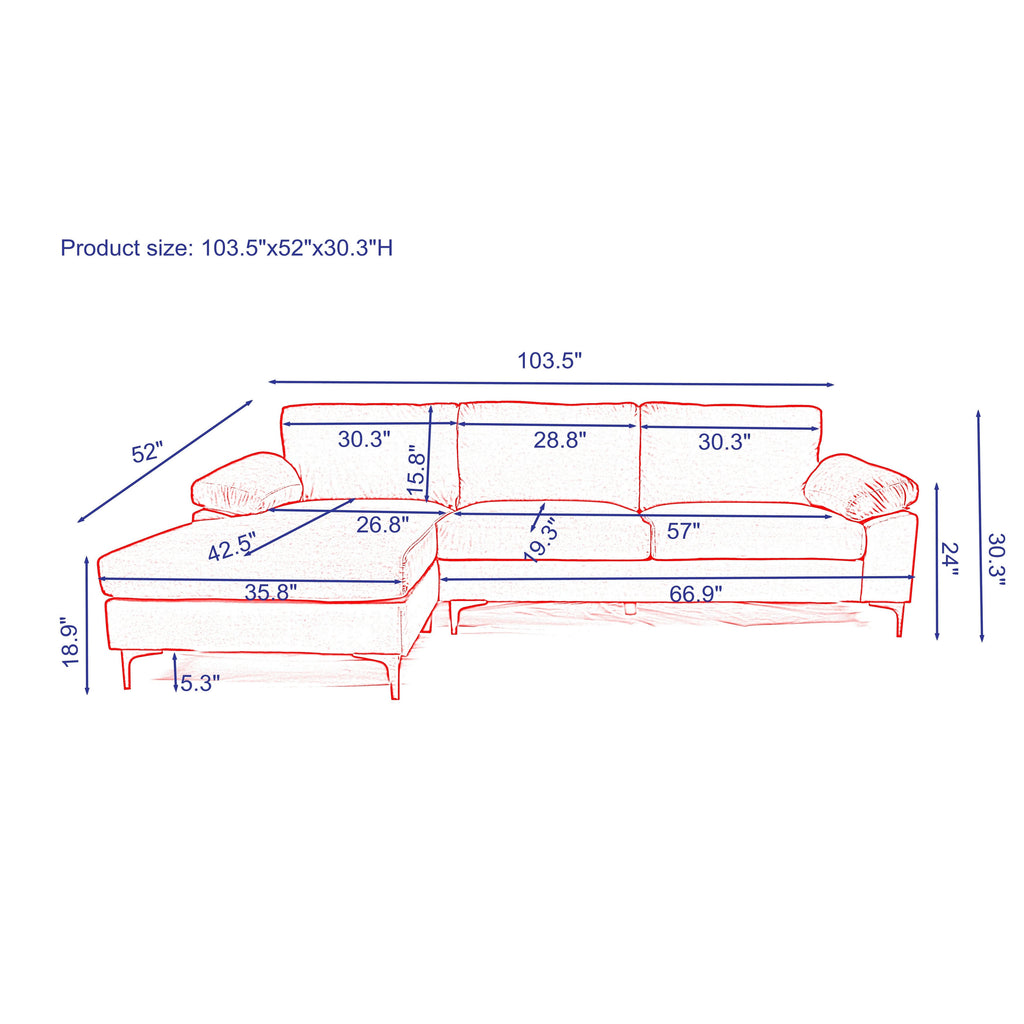 Velvet Modular Sofa Black Purple Reversible G7585