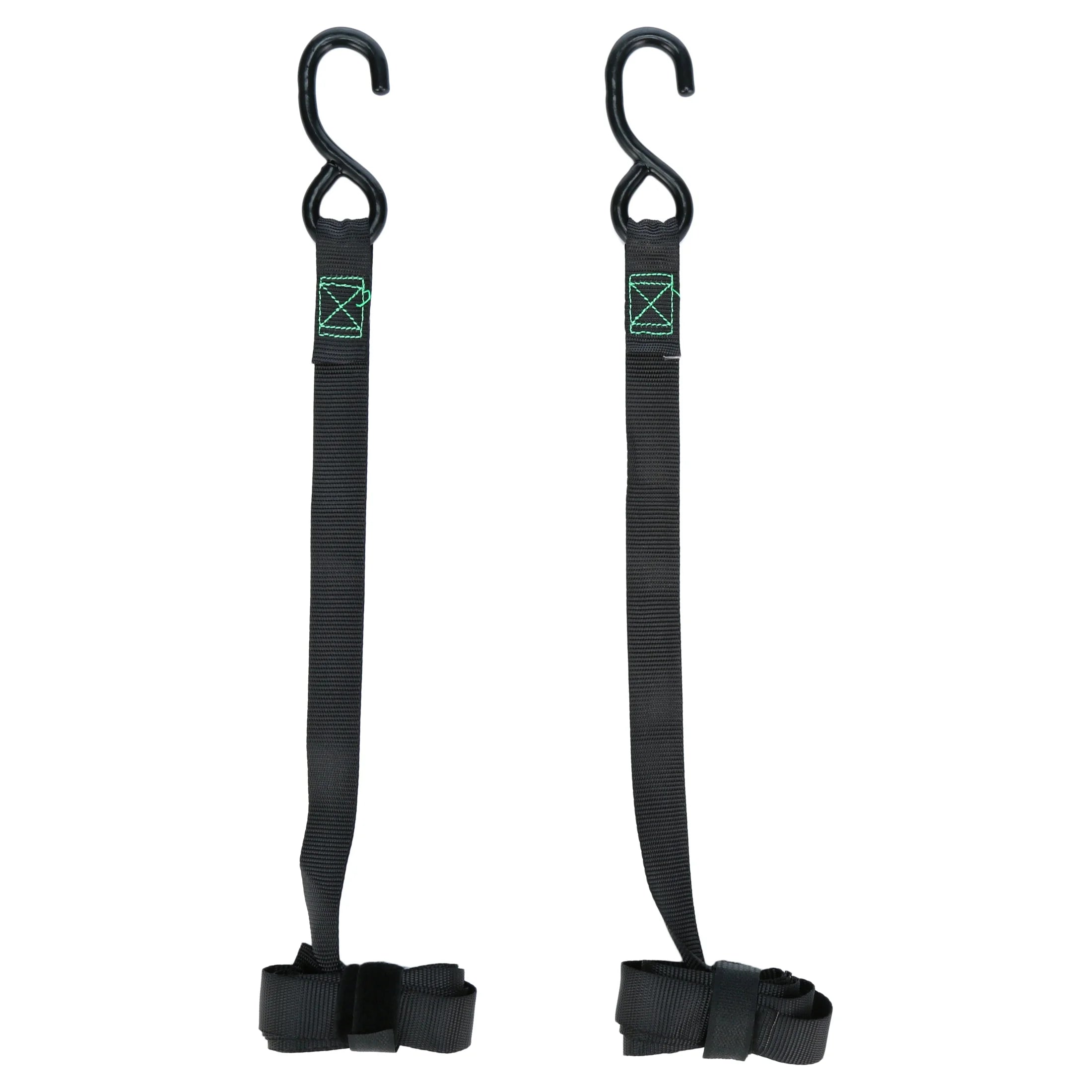 2 Pack Black Ratchet Tie Down X823