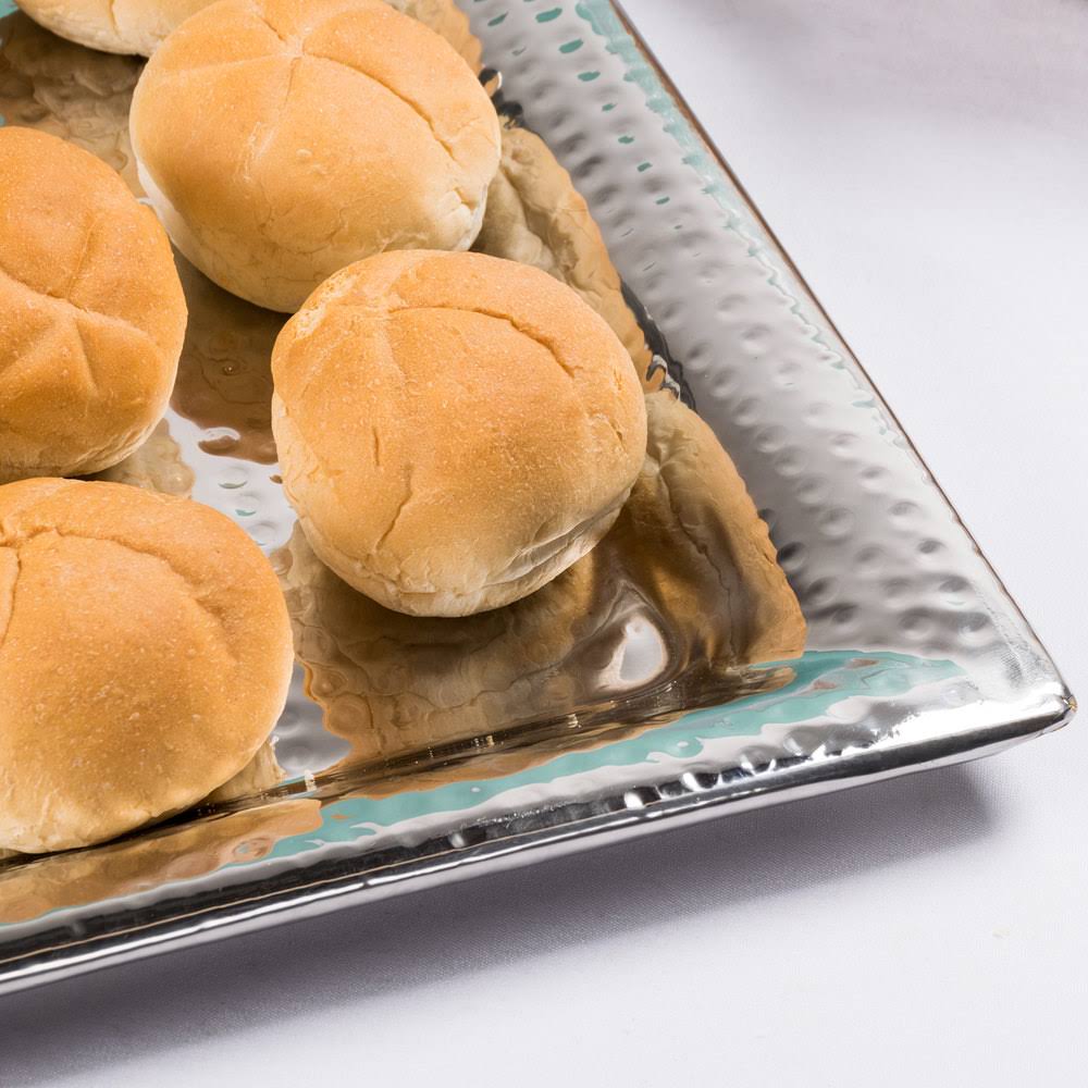 16x22 Square Hammered Tray M136207