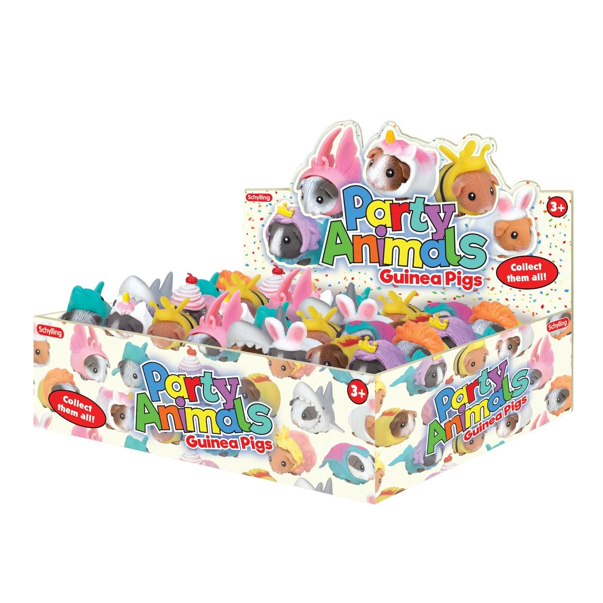 Squeeze Party Animals Guinea Pigs Novelty Gag Toys V7187