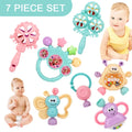 7Pcs Baby Rattles Toy Set E95508
