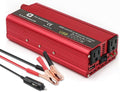 800W/2000W Peak DC 12V to 110V AC Power Inverter with 3.1A USB Car Adapter and Cigarette Lighter, Pack of 2 A98017