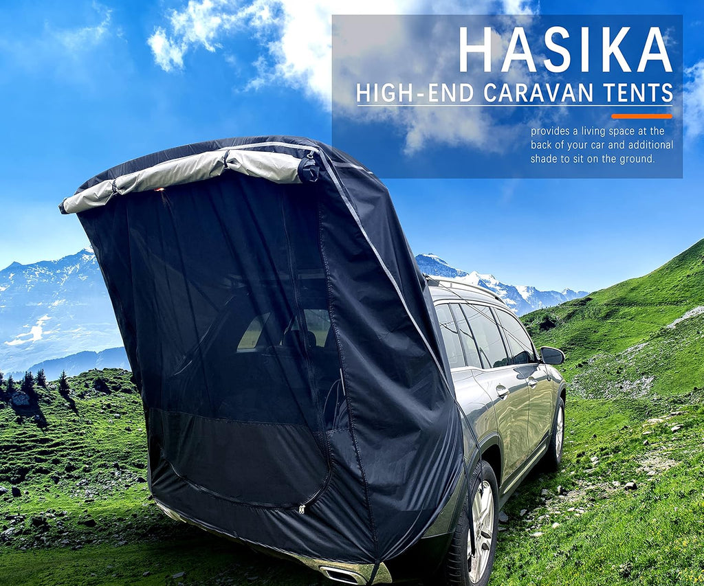 Black Waterproof 3000MM Tailgate Shade Awning Tent Z755656