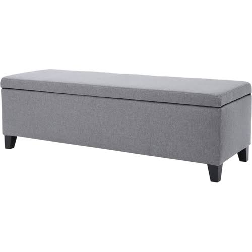 Gray Storage Ottoman B10162