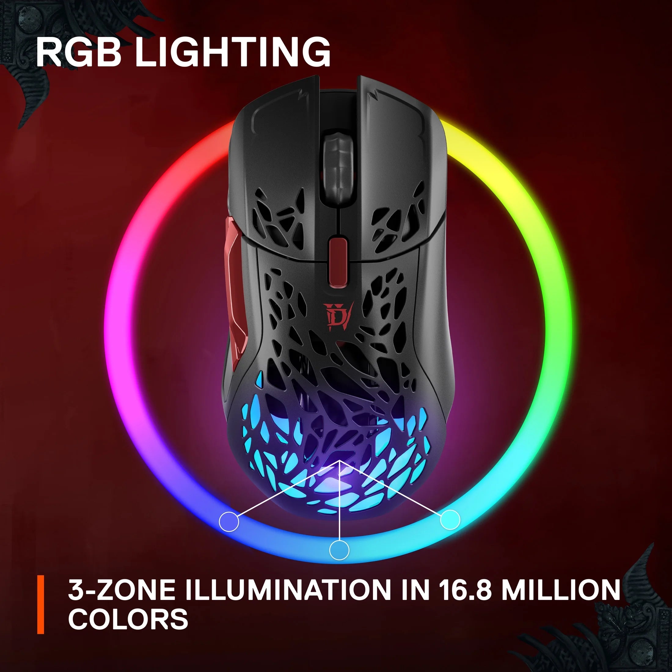 Black Wireless Gaming Mouse R52714