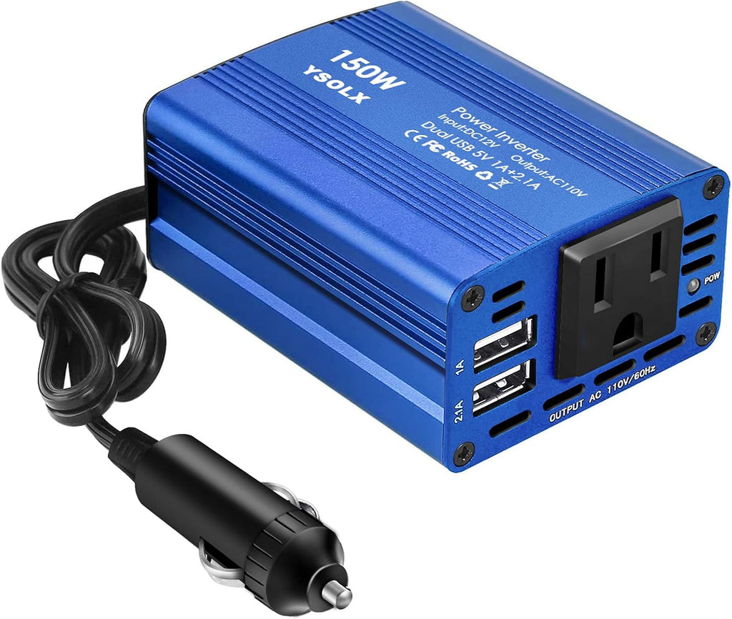 1000W Modified Sine Wave Power Inverter with 3 AC Outlets M588