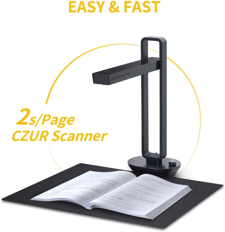 Portable Book Scanner with Built-in Battery W666