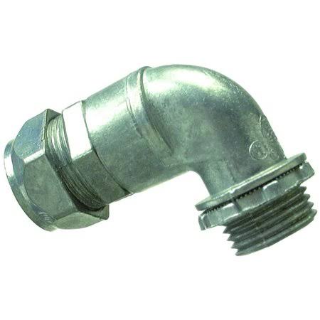 1/2 EMT Compression Conduit Elbow 90 Degree Die Cast Zinc J886