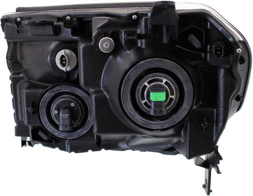 Passenger Side Headlight for Honda Pilot 2012-2015 with Bulbs B5231