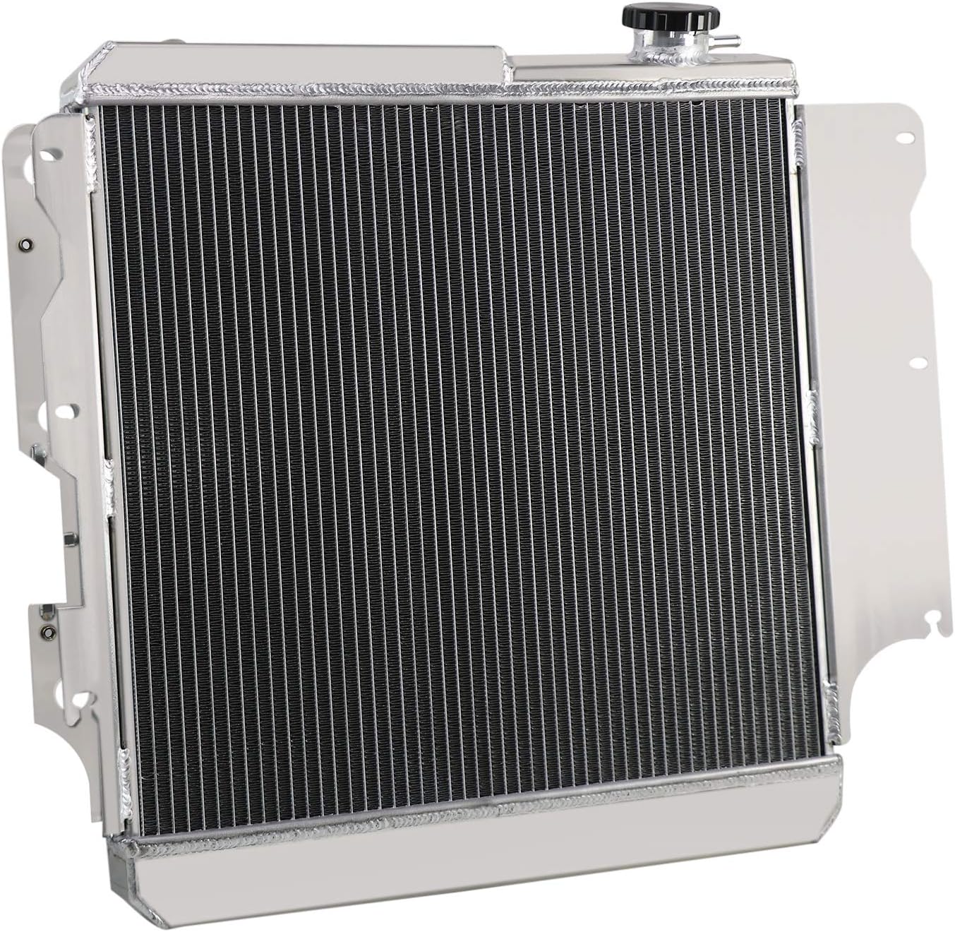 CoolingCare Radiator Compatible with 1987-2006 Jeep Wrangler TJ (4 Row + Fan Relay) V1362