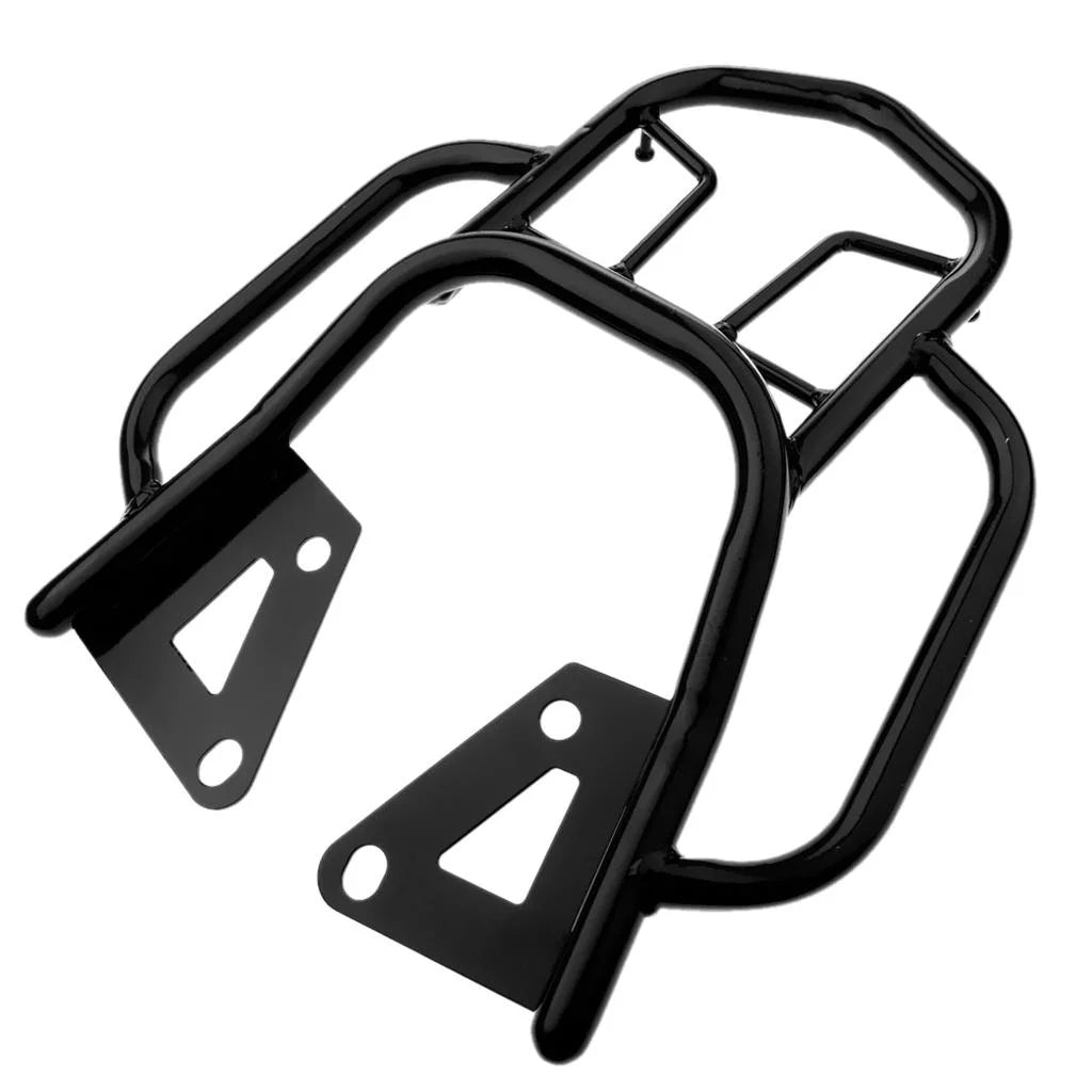 Black Motorcycle Rear Luggage Rack Shelf Bracket D16412