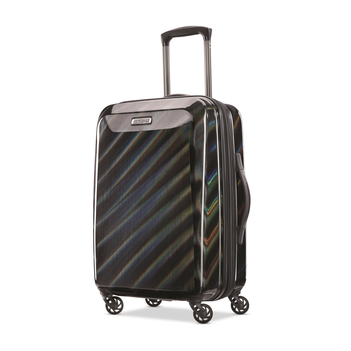 21in. Iridescent Black Spinner I501